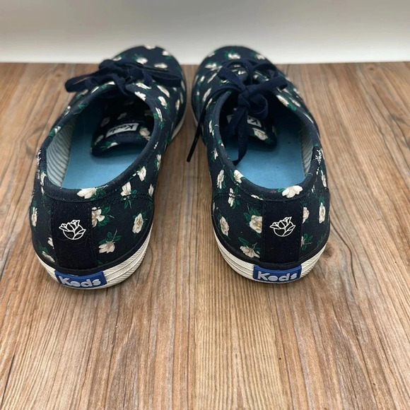 women's Keds Draper James Champion DJ Magnolia Navy shoes size 6.5 - Picture 3 of 7
